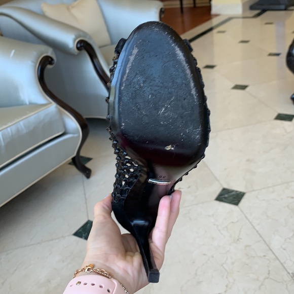 Gucci Sandal Bootie Heels - Black - Picture 4 of 7